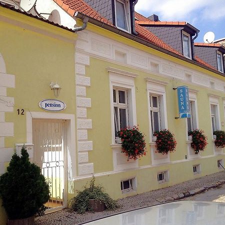 Pension & Sauna Am Lorenz Calbe ภายนอก รูปภาพ