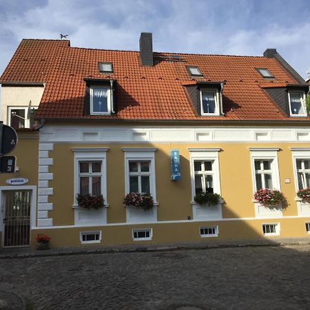Pension & Sauna Am Lorenz Calbe ภายนอก รูปภาพ